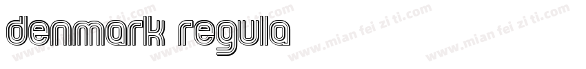 Denmark Regula字体字体转换